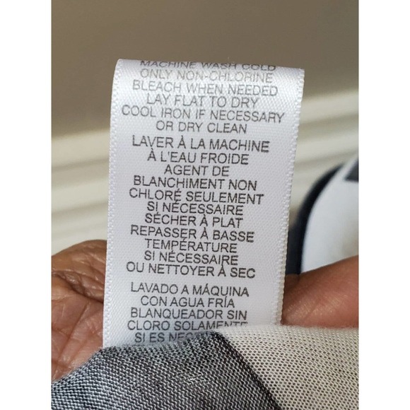 Michael Kors Women's Multicolor Rayon V-Neck Sleeveless Casual Top Blouse Small - Picture 10 of 12